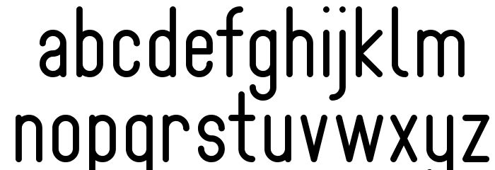 Pianaforma Font LOWERCASE