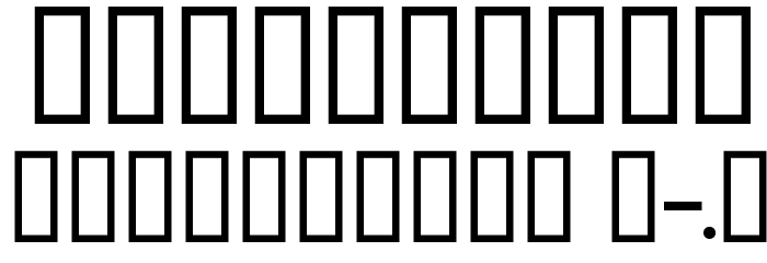 Pianissimo Font OTHER CHARS