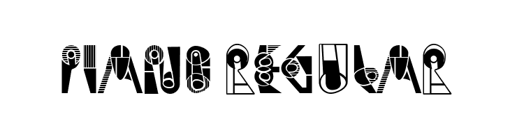 Piano Regular  Descarca Fonturi Gratis