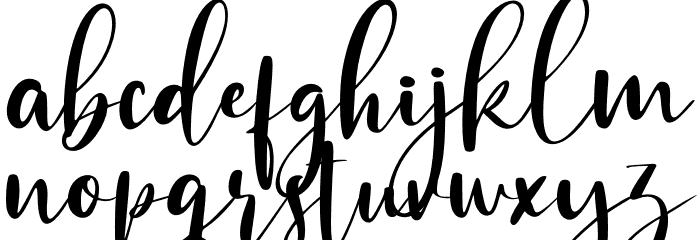PianoTeacher Font LOWERCASE