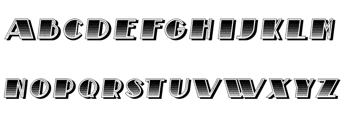 Piantato Regular Font LOWERCASE