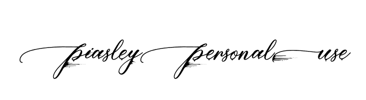 PiasleyPersonalUse  नि: शुल्क फ़ॉन्ट्स डाउनलोड