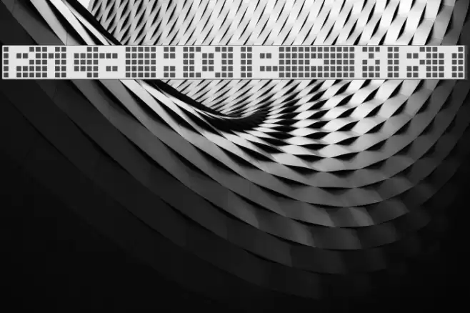 Pica Hole - MRT Font examples