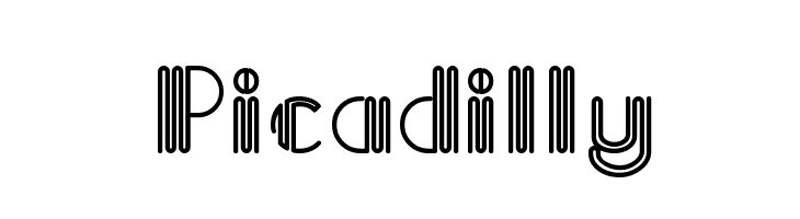 Picadilly  Free Fonts Download