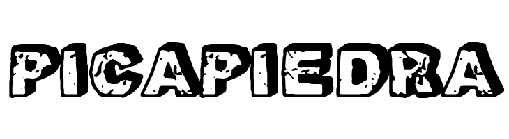 Picapiedra  font caratteri gratis