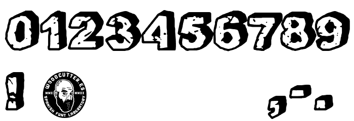 Picapiedra Font OTHER CHARS