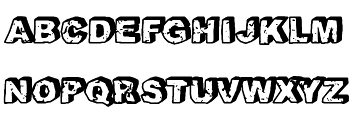 Picapiedra Font LOWERCASE