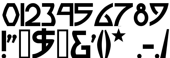 Picaresque Two Font OTHER CHARS