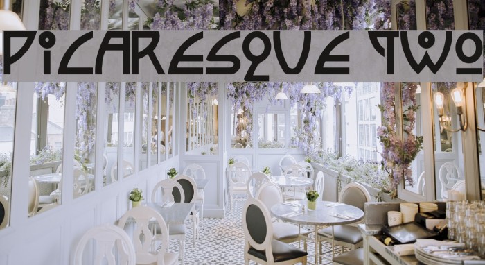 Picaresque Two Font examples