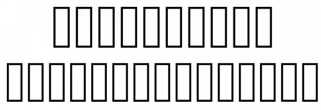 Picasa Font OTHER CHARS