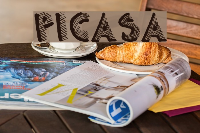 Picasa Font examples