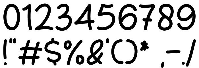 Picashow Font OTHER CHARS
