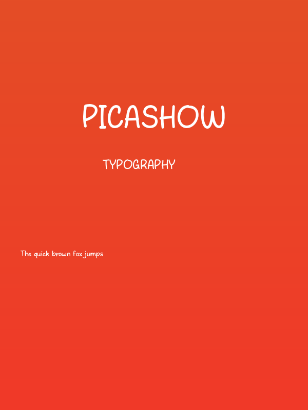 Picashow Poster