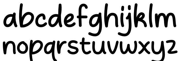 Picashow Font LOWERCASE