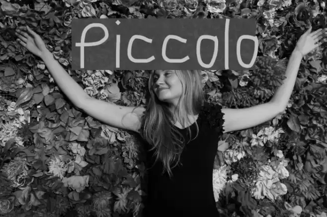 Piccolo Font examples