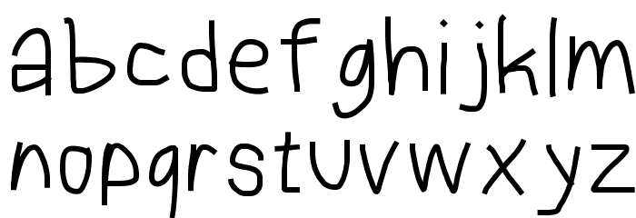 Piccolo Font LOWERCASE