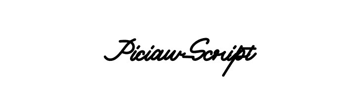 Piciaw Script  font caratteri gratis
