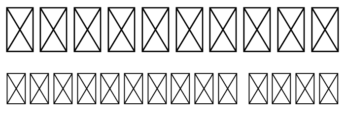 Piciaw Script Font OTHER CHARS