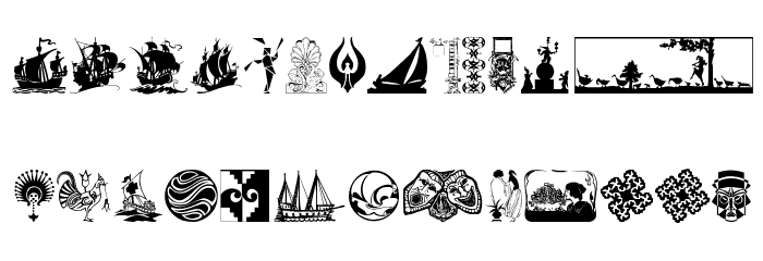 PickUpBats Font LOWERCASE