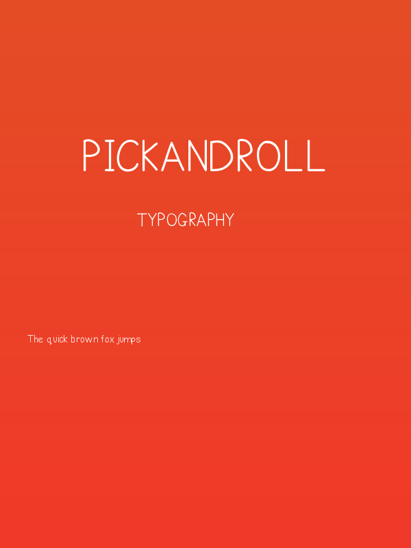 PickandRoll Poster