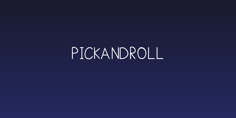 PickandRoll Social Header