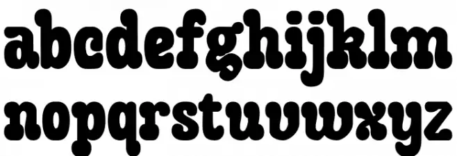 Pickey Pop Personal Use Font Litere mici