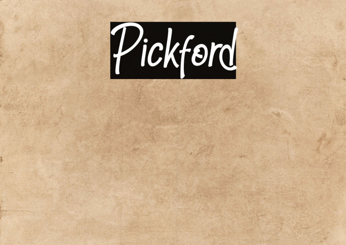 Pickford Example 2