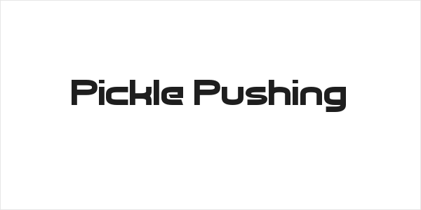 Pickle Pushing Logo