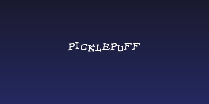 PicklePuff Social Header