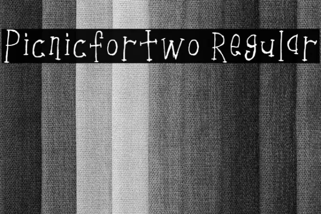 Picnicfortwo Regular Font examples