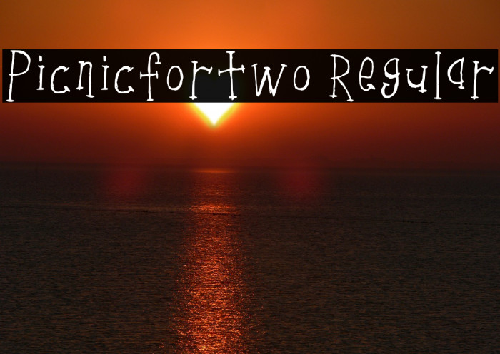 Picnicfortwo Regular Fonte examples