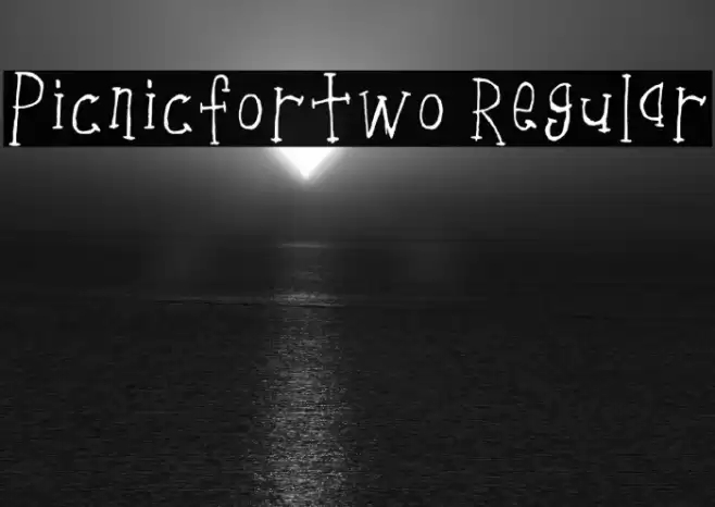 Picnicfortwo Regular Font examples