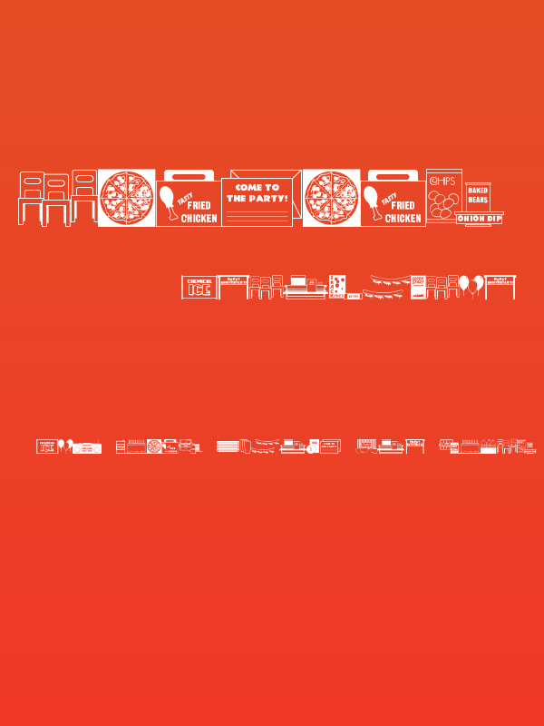 Picnics & Parties JL Poster