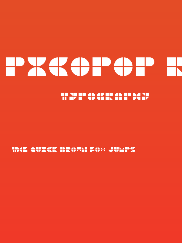 PicoPop Regular Poster