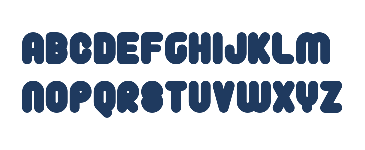 PicoSuperUltraBold Uppercase