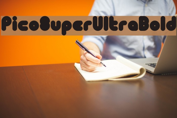 PicoSuperUltraBold Example 1