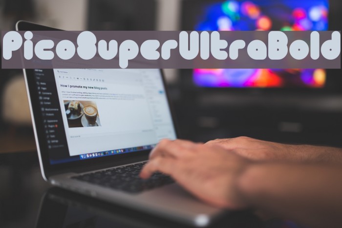 PicoSuperUltraBold Example 2