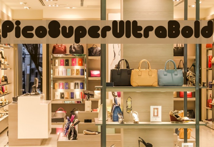 PicoSuperUltraBold Example 3