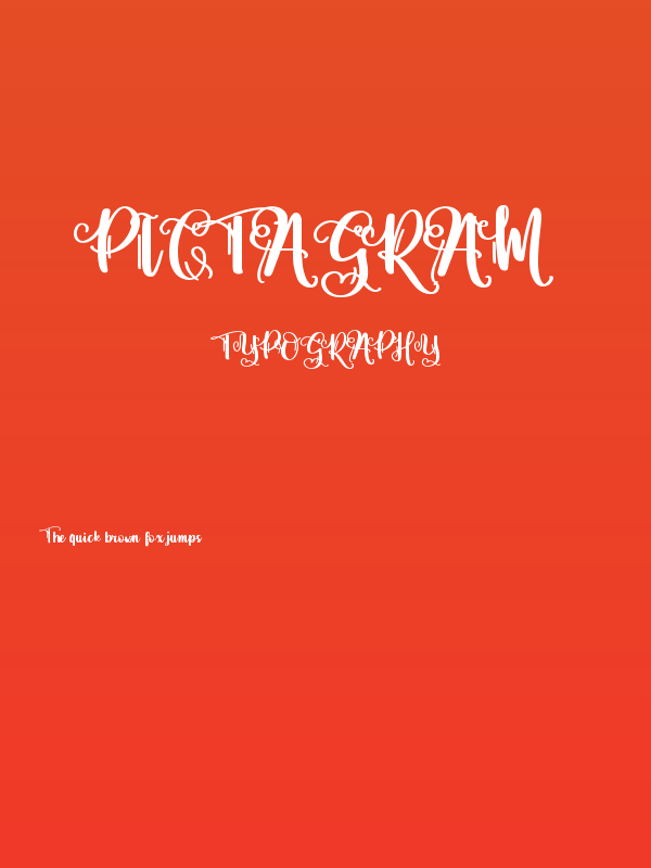 Pictagram Poster