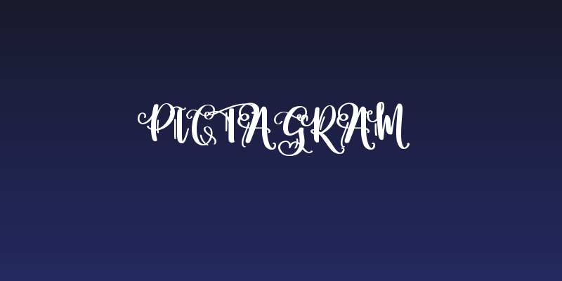 Pictagram Social Header