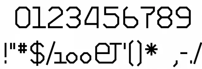 Pictaves Light Font OTHER CHARS