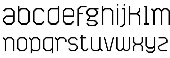 Pictaves Light Font LOWERCASE