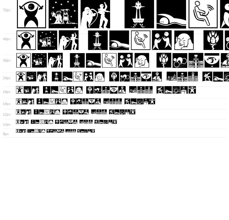 PictoGramma-Sketches Waterfall