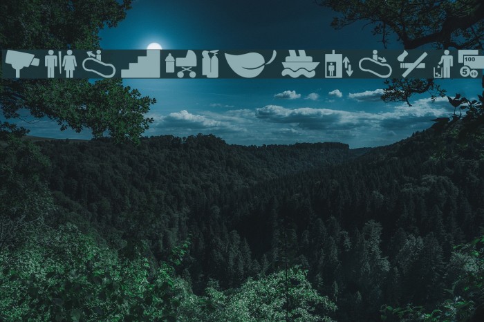 Pictogramz Font examples