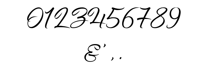 Pictorial Signature Font OTHER CHARS