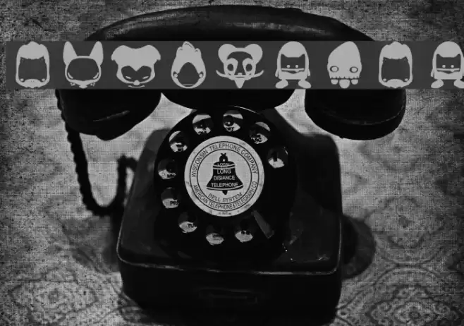 Pictoserie 2 Font examples