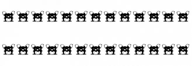 Pictoserie 3 Шрифта ВЕРХНИЙ