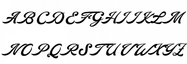 Picturama Alternate PERSONAL Regular फ़ॉन्ट अपरकेस