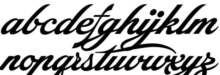 Picturama Alternate PERSONAL Regular Font LOWERCASE