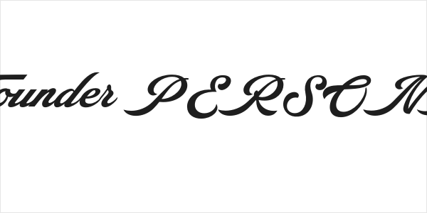 Picturama Founder PERSONAL Regular Logo